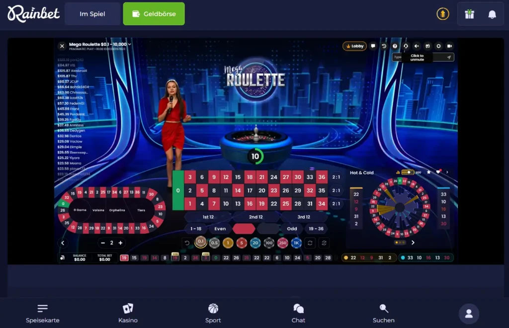 Mega Roulette